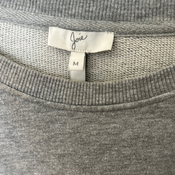 Joie Gray Sweater with Pearl Embellishments - Picture 2 of 5